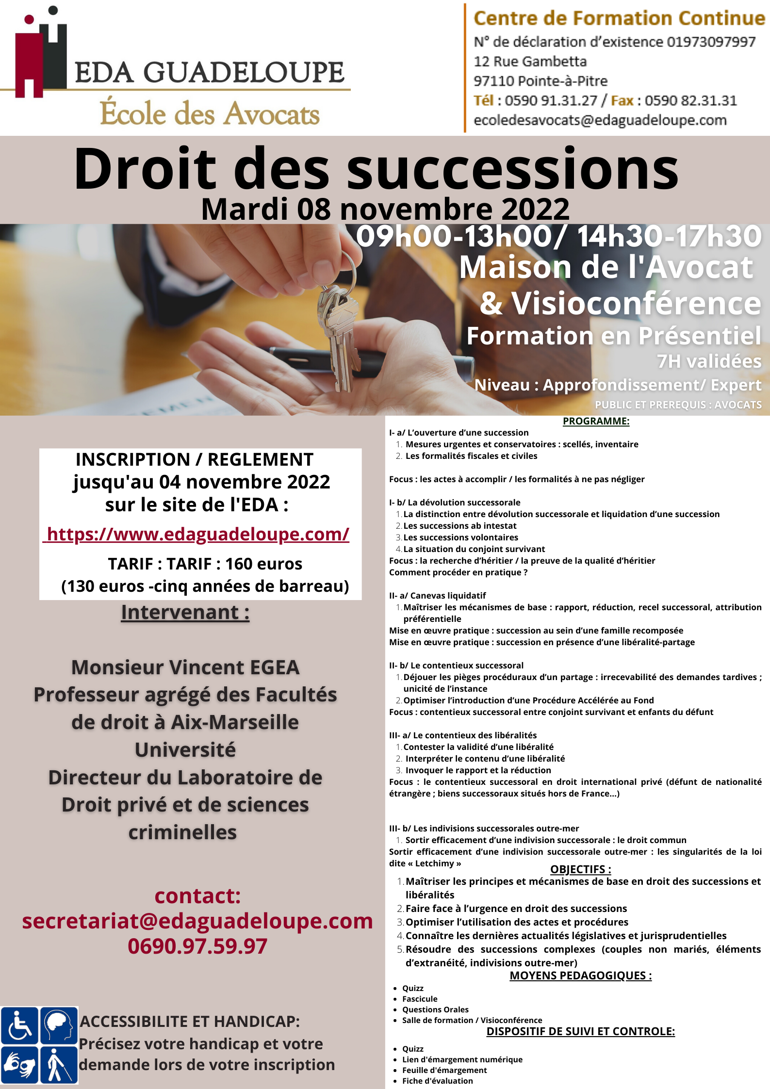 Droit Des Successions | EDA GUADELOUPE